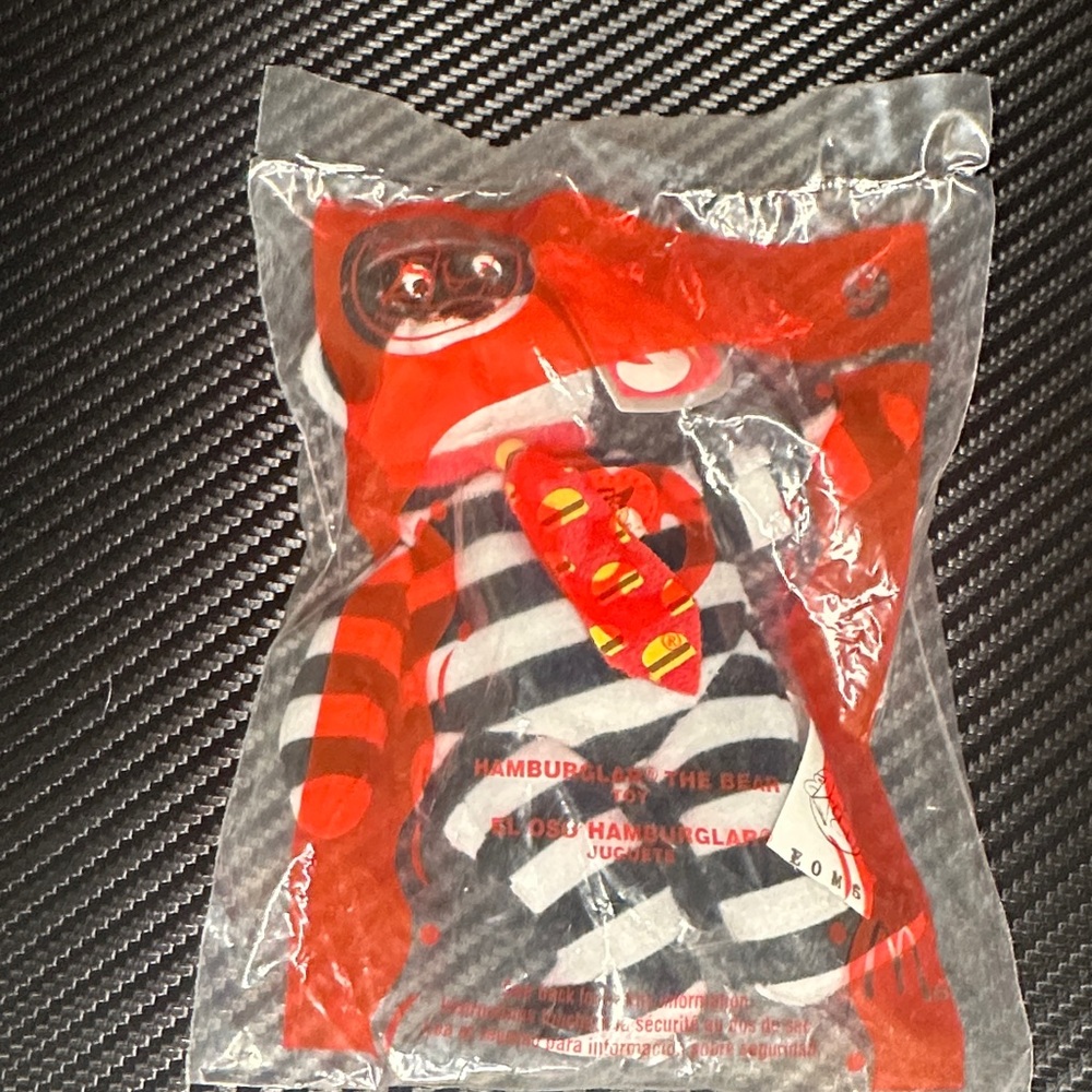 TY Beanie Baby “HAMBURGLAR”